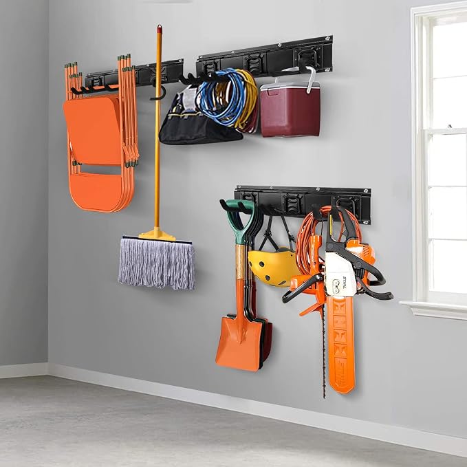Garden Tool Storage Rack, Outdoor Power Tools Hangers - Image 7