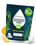 Puracy Dishwasher Pods, Natural Dishwasher Detergent, Free & Clear Dish tabs by Puracy