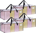 VENO 4 Pack Moving Bags Extra Large Storage Bags by Veno