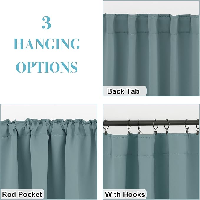 RYB HOME Kitchen Window Curtains - Image 6
