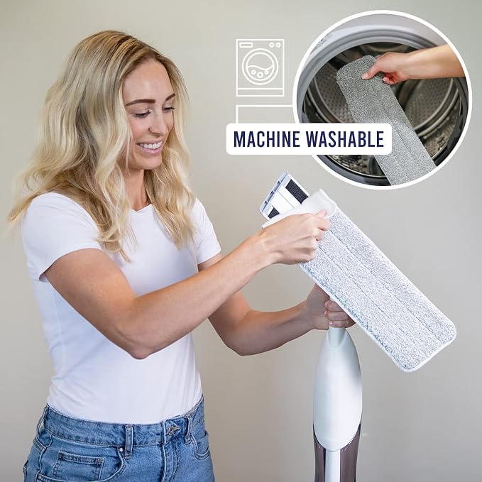 Don Aslett's Spray Mop Plus+ for Floor Cleaning| 360° Rotatable Head | Reusable - Image 5