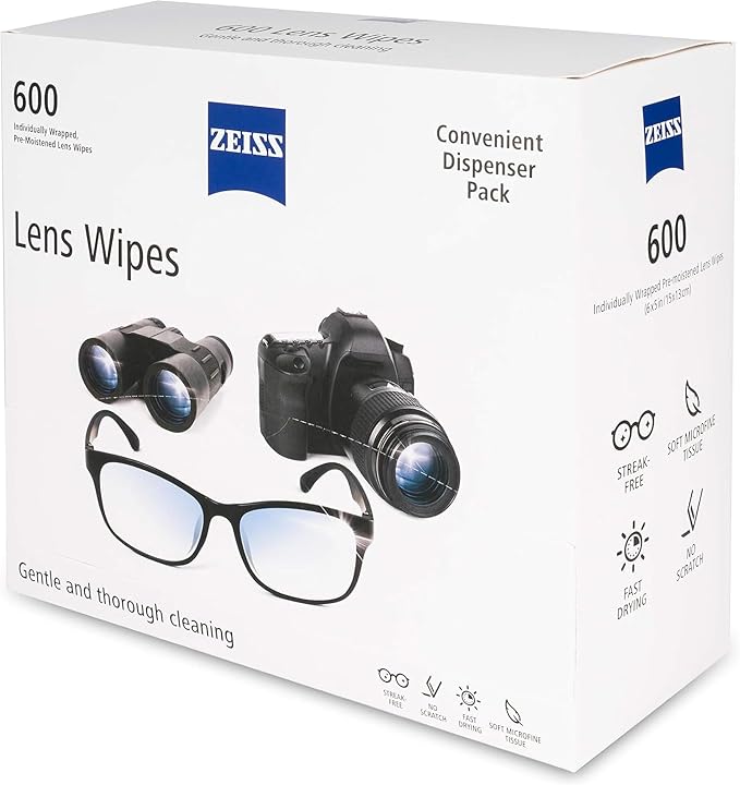 ZEISS Pre-Moistened Lens Cleaning Wipes - Image 2