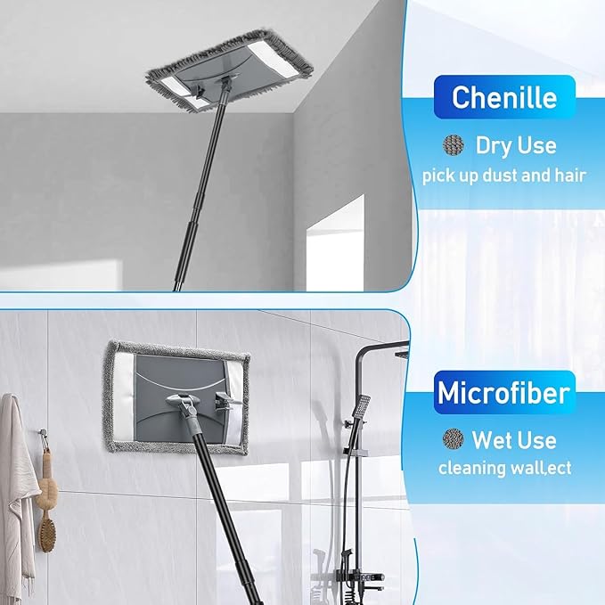Microfiber Mop Replacemet Head for VOUBIEN Wall Cleaner Mop, Fit ASIN B0DG4LV7SJ - Image 4