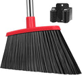 Heavy Duty Broom, 55 Inch Long Handle Outdoor Large Angle Brooms by NACENA