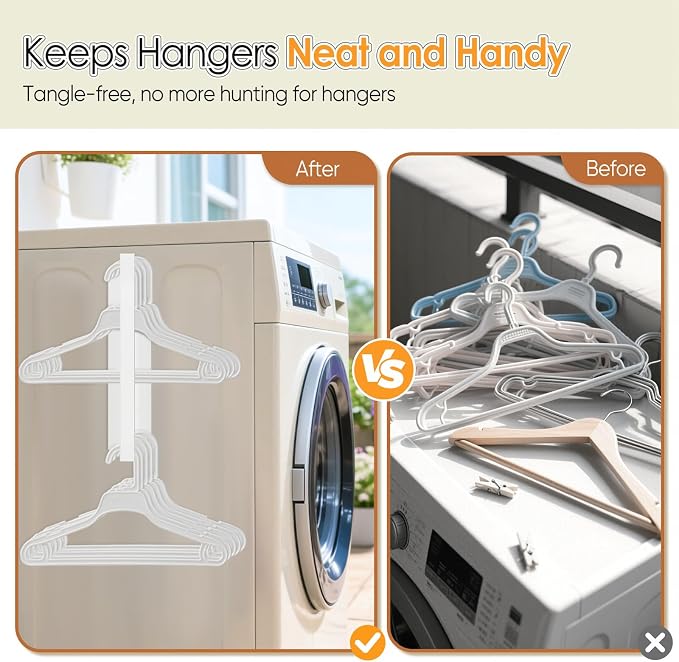 Magnetic Hanger Organizer, Strong Magnetic Hanger Holder - Image 4