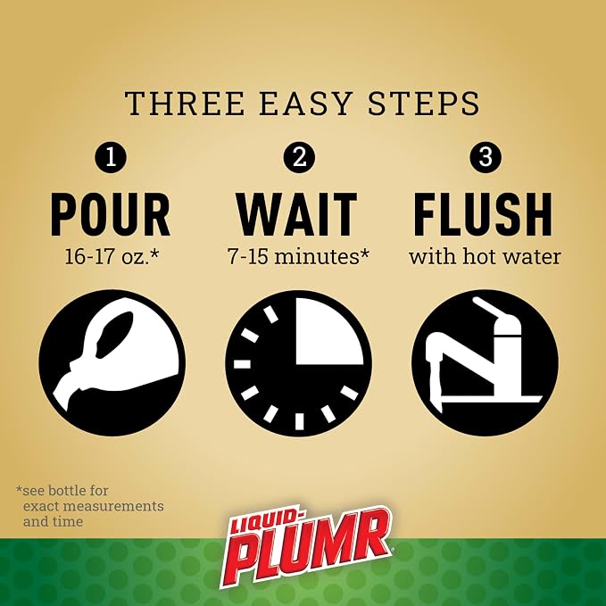 Liquid-Plumr Pro-Strength Hair Eliminator Gel Clog Remover, Hair Clog Remover - Image 4