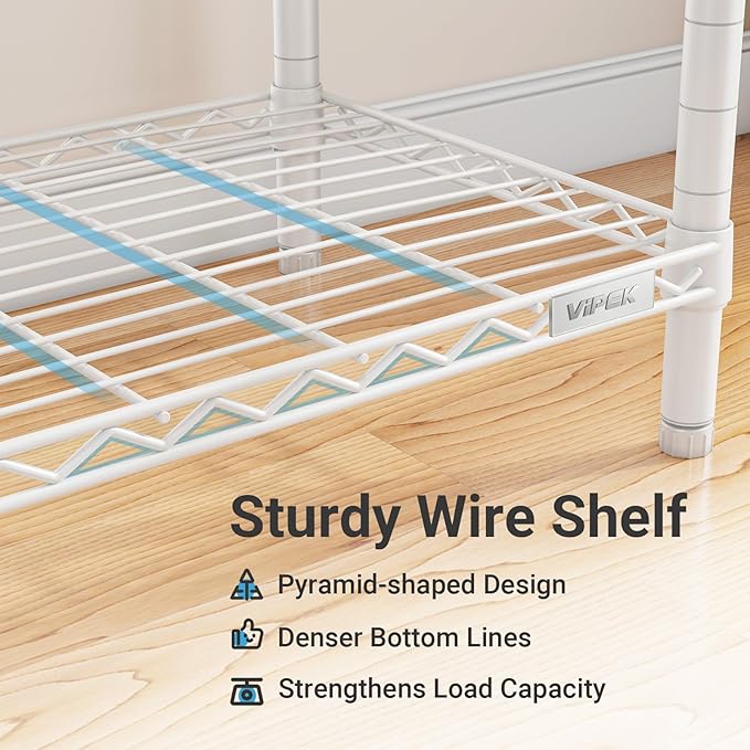 VIPEK V5 Plus Portable Closet Wardrobe Heavy Duty Clothes Rack, Large Free - Image 6