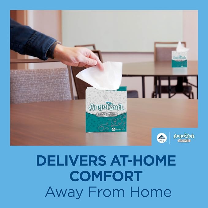 Georgia-Pacific Angel Soft Professional Series 2-Ply Facial Tissue, 50 Sheets - Image 7