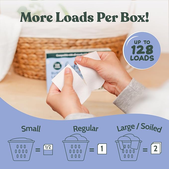 Roobi Baby Laundry Detergent Sheets. Specially Formulated - Image 3