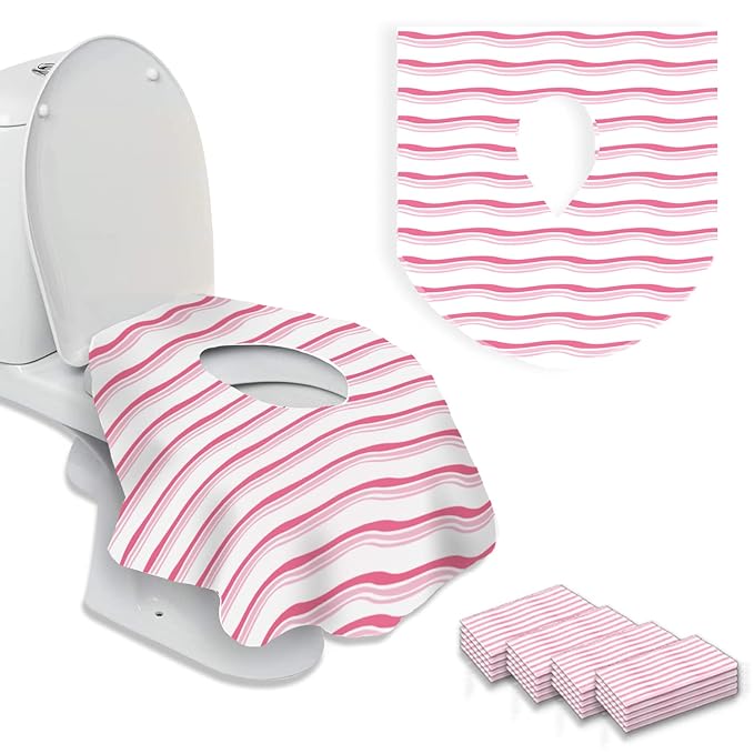20 Extra Large Toilet Seat Covers Disposable by AlfaDeal