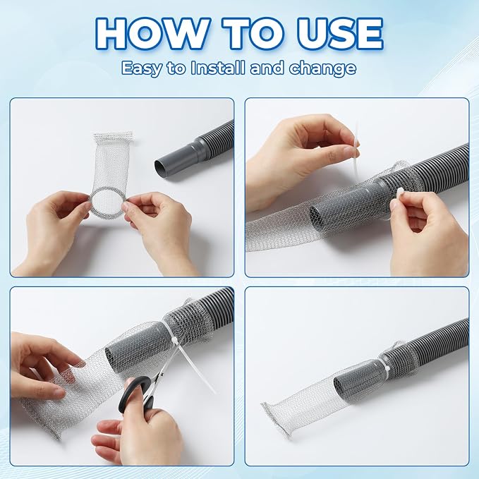 24 PCS Lint Traps, Stainless Steel Lint Catcher - Image 4