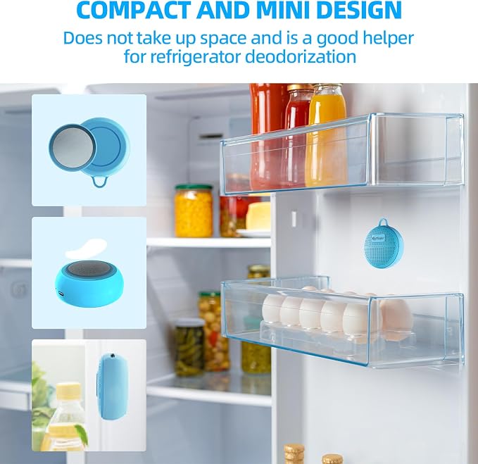 Refrigerator Deodorizer, Rechargeable Deodorizer, Fridge Deodorizer, Air - Image 4