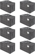 VENO 8 Pack Moving and Storage Bags, Heavy Duty, Alternative to Moving Boxes by Veno