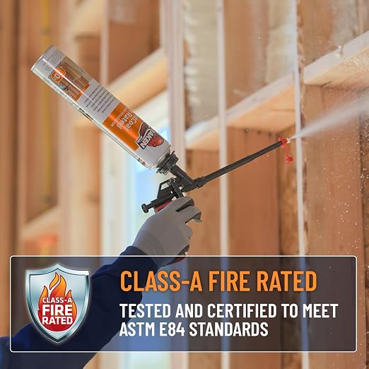 Kraken Bond Fastcoat Fire Rated Spray Foam Insulation Closed Cell Expanding Foam - Image 3