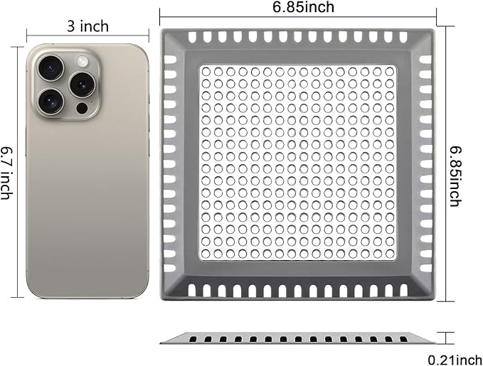 Hair Catcher/Drain Strainer/Shower Drain Cover - Image 2