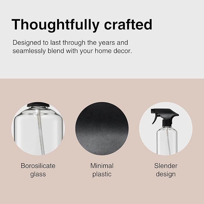 Public Goods Multi Surface Cleaner Refill & Glass Spray Bottle | All Purpose - Image 6