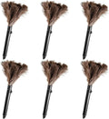 Retractable Feather Duster-Genuine Ostrich Feathers, Anti-Static, Reusable by FeelFunFeather