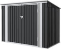 Greesum 5.8x3.3 FT Outdoor Storage Shed Metal Garbage Shed by BuynowfromGreesum