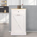 Betterhood Tilt Out Trash Cabinet 10 Gallon Wooden Free Standing Laundry Sorter by Betterhood