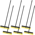 Zhehao 6 Pack 18 Inches Push Broom Outdoor, Concrete Floor Cleaning by Zhehao