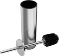 Toilet Brush and Holder Set, Stainless Steel Toilet Bowl Brush by WZKALY