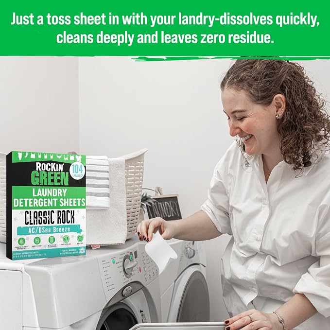Rockin' Green Travel Laundry Detergent Sheets - Image 4