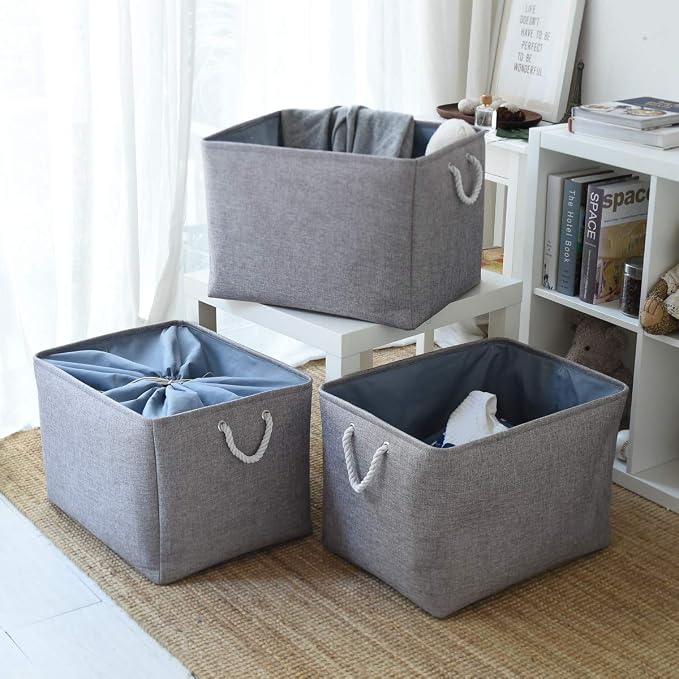 TheWarmHome Fabric Storage Bins Baskets - Image 7