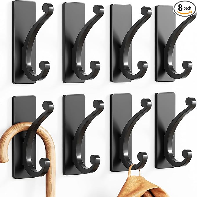 Adhesive Wall Hook for Towel/Coat by jockcaras