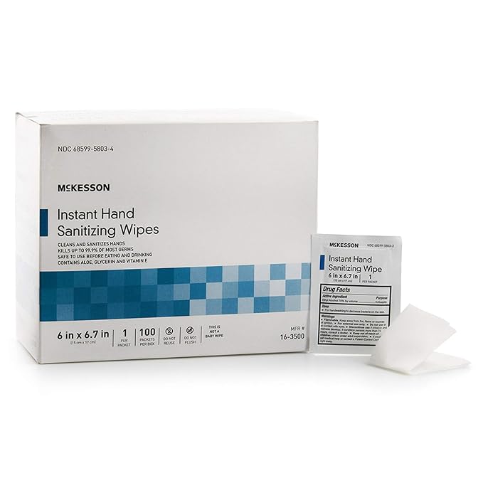 McKesson Hand Sanitizing Wipes Alcohol Wipes - Image 9