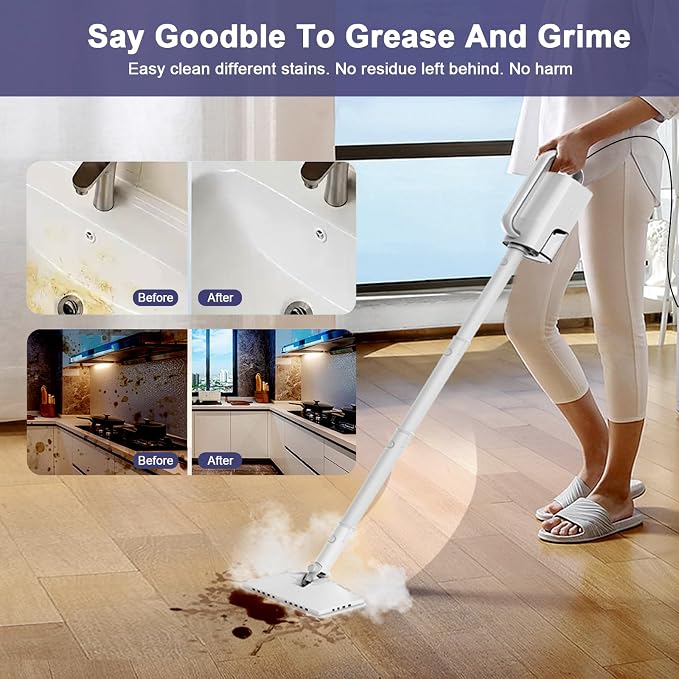 Steam Cleaner, 6 in1 Rotated Steam Mop Cleaner - Image 6
