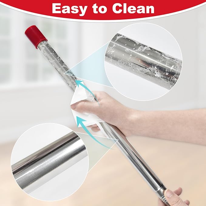 Mop Handle for Ocedar, Spin Mop Handle for O Cedar, 4-Section Mopping Handles - Image 6