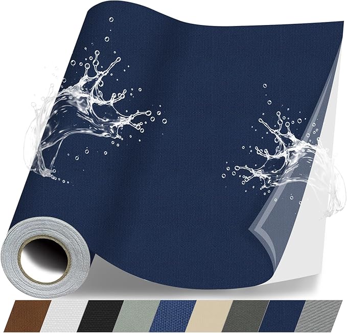 Fabric Repair Patches, 17X79 Inch Canvas Self-Adhesive Fabric Patches Tape by Lifeshoon