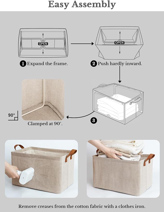 StorageWorks Storage Bins, Fabric Storage Bins - Image 9