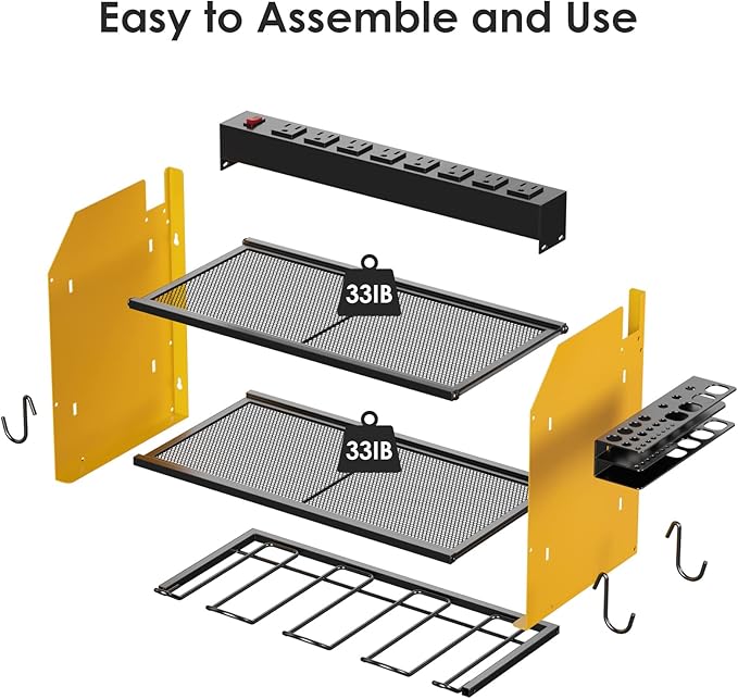 CCCEI Set Power Tool Organizer Wall Mount - Image 7