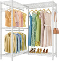 VIPEK L4 Garment Rack L Shaped Clothes Rack by VIPEK