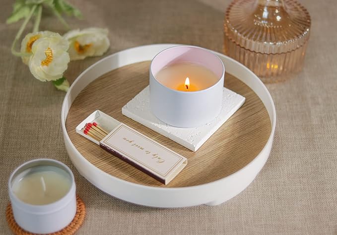 Aroparc Candle Tins 8oz with Lids, 24 Pack Seamless Candle Containers - Image 6
