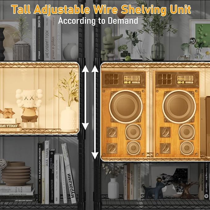 Himimi 4 Tier Wire Shelving - Image 9