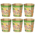 6-Pack Cardboard Trash Can – Foldable, Recyclable, Plastic-Free & Reusable by Unknown