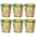 6-Pack Cardboard Trash Can – Foldable, Recyclable, Plastic-Free & Reusable by Unknown