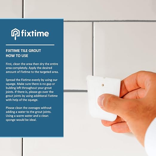 Silicone Tile Repair Kit – Premixed Fast-Drying Gray Caulk, and Sealer - Image 7
