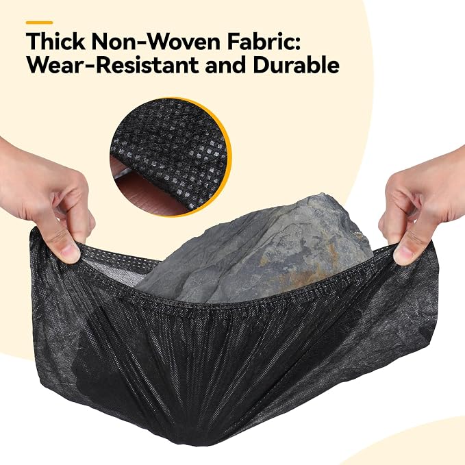 100Pcs Shoe Covers Disposable Non Slip, Large Size Non-Woven Boot Covers - Image 4