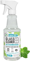 Mighty Mint Glass Cleaner, Ammonia-Free, Streak-Free Spray by MightyMint