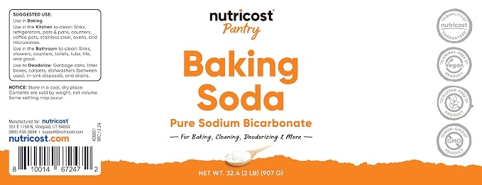 Nutricost Baking Soda - Image 7