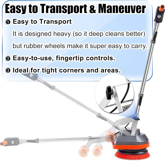 Commercial Floor Scrubber Machine - Image 5