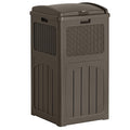 Flamaker 30 Gallon Trash Can, Resin Outdoor Garbage Can by Flamaker