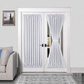 DWCN French Door Curtains – Rod Pocket Thermal Blackout Curtain by DWCN