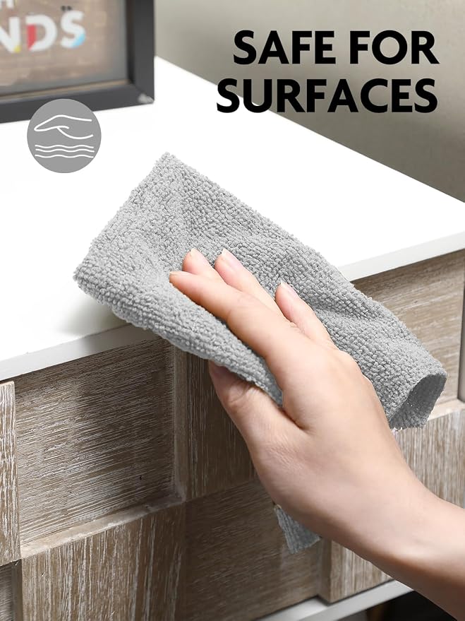 Fantasticlean Microfiber Cleaning Cloth Roll -150 Pack, Tear Away Microfiber - Image 6