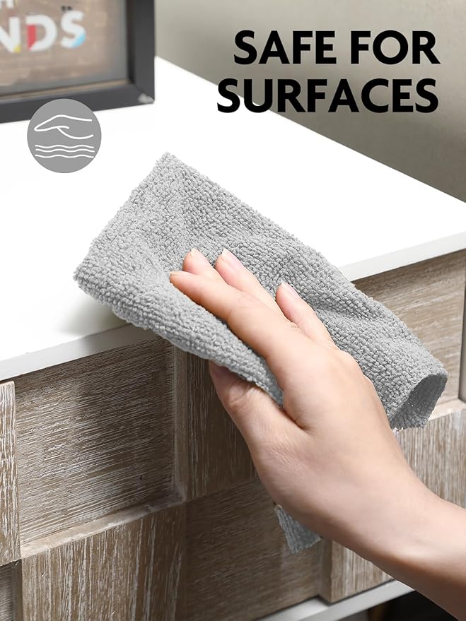 Fantasticlean Microfiber Cleaning Cloth Roll -150 Pack, Tear Away Microfiber - Image 5