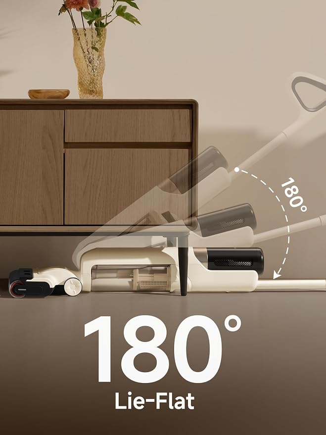Mova K30 Wet Dry Vacuum Cleaner, 180° Lie-Flat Reach Smart Vacuum Mop, 140°F - Image 4
