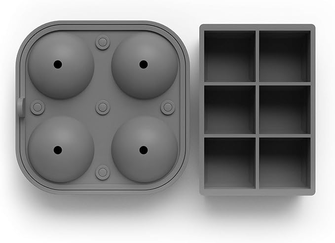 glacio Ball Ice Cube Tray and Big Ice Cube Molds - Image 4